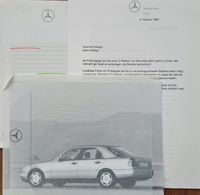 Mercedes C Klasse Pressemitteilung von 1993 Bayern - Osterzell Vorschau