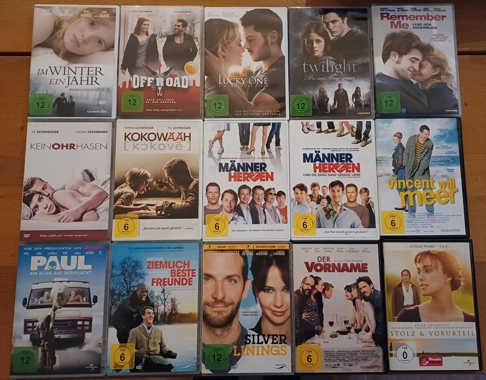 DVD Sammlung 15 Filme in Bakum