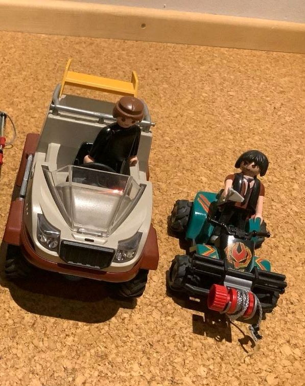 Playmobil  Diebesfahrzeug und Quad in Buttenwiesen