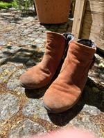 Leder Stifeletten Damen Gr.38 Rauleder / Wildleder Bayern - Holzkirchen Vorschau