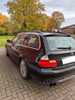 BMW e 46 320i Kombi schwarz LPG 6 Zyl. TÜV AU bis März 2026 Niedersachsen - Drangstedt Vorschau