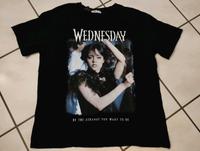 Wednesday Shirt Größe XL schwarz Gothic Halloween Damen Top Neu Nordrhein-Westfalen - Marl Vorschau