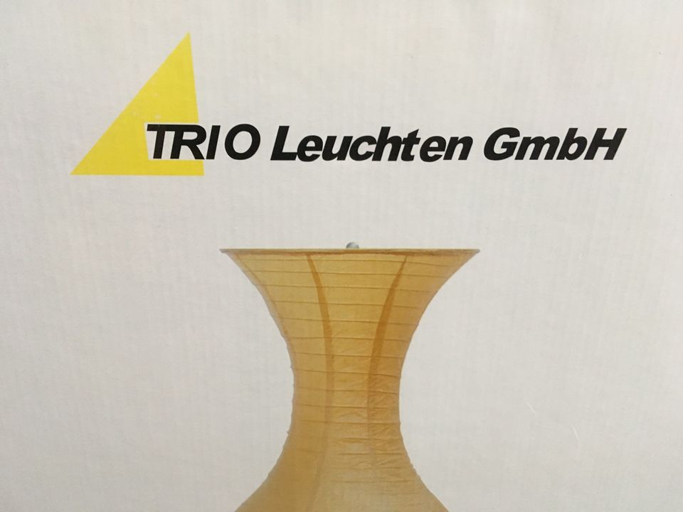 Trio Leuchte ~ Papier Stehleuchte Cappuccino Amphore in Radolfzell am Bodensee