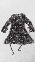 Kleid von orsay Gr S bzw 36 schwarz langarm Blumenmuster Kr. Dachau - Bergkirchen Vorschau