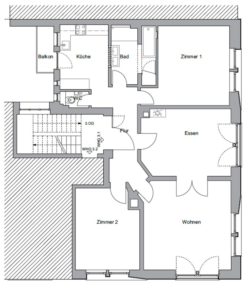 *SEY97* Erstbezug im Altbau - Herrschaftliches Wohnen mitten im Westen! in Stuttgart