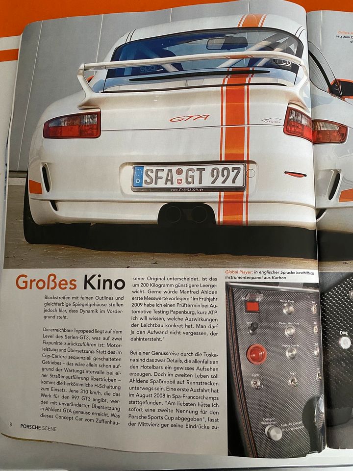 Porsche 911 997 GT3 Cup - Rennwagen für die Straße in Stuhr