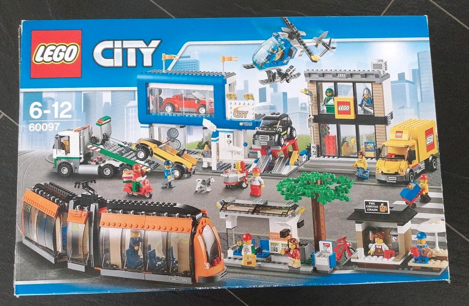 Lego City #60097 Stadtzentrum mit OVP in Grettstadt