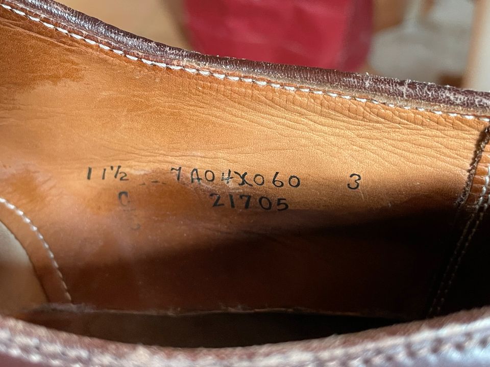 Alden Pferdeleder Cap Toe Schuh Größe 11,5 in Warngau