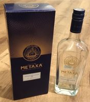 Leere Flasche „12 Stars Metaxa“, 70 cl, mit Originalverpackung. Bayern - Gangkofen Vorschau