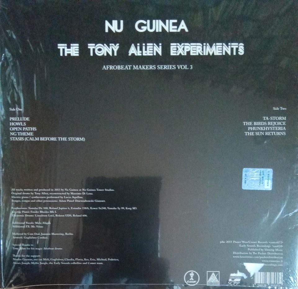 lp  Nu Guinea The Tony Allen Experiments - Afrobeat Makers Series in Dortmund