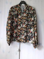 OUI Sommerbluse Blumen Geblümt Langarm 44 Orange Koralle Bluse Hessen - Wiesbaden Vorschau