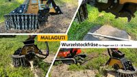 Wurzelstockfräse /Baumwurzelfräse /Stubbenfräse für Bagger 1,5-18 Niedersachsen - Wiefelstede Vorschau