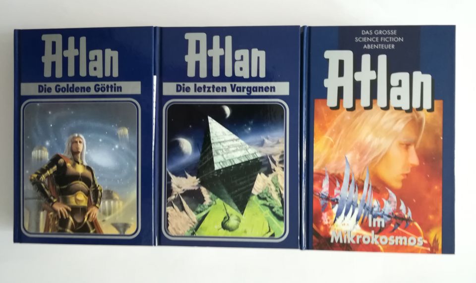 Atlan Bücher, 9 Blaue Bände in Meschede