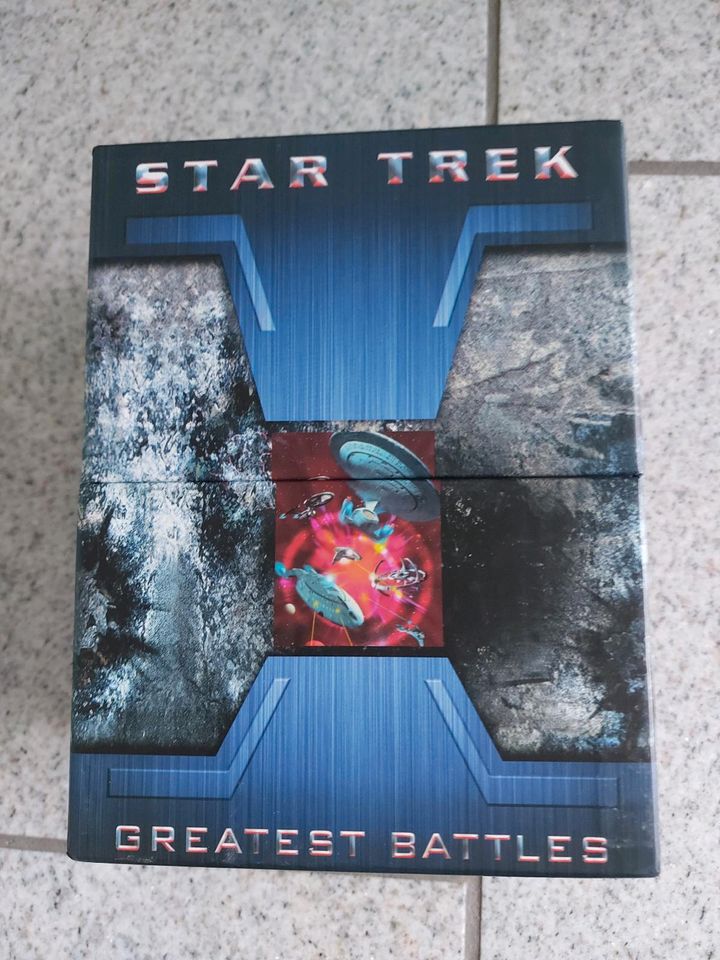 VHS 4x.  Star Trek.  Greatest battles. Im Schuber. Wie neu. in Bad Nenndorf