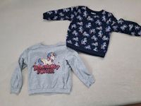 2x Einhorn-Pullover 110 116 c&a  grau dunkelblau Nordrhein-Westfalen - Versmold Vorschau