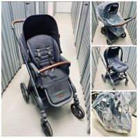 Kinderwagen 3-in-1 | ABC DESIGN Turbo 5 | street grey (blaugrau) Köln - Köln Merheim Vorschau