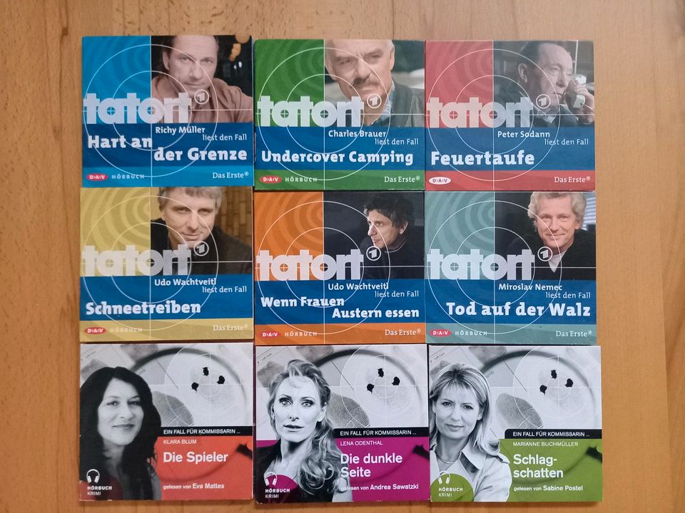 Tatort Hörbuch 9 CD 30€ oder jeder Fall 4€ inkl. Porto in Ehrenkirchen