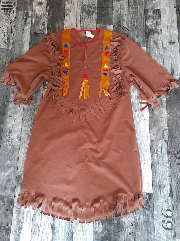 Indianer Kostüm Kleid Größe 38 wie Neu in Kierspe