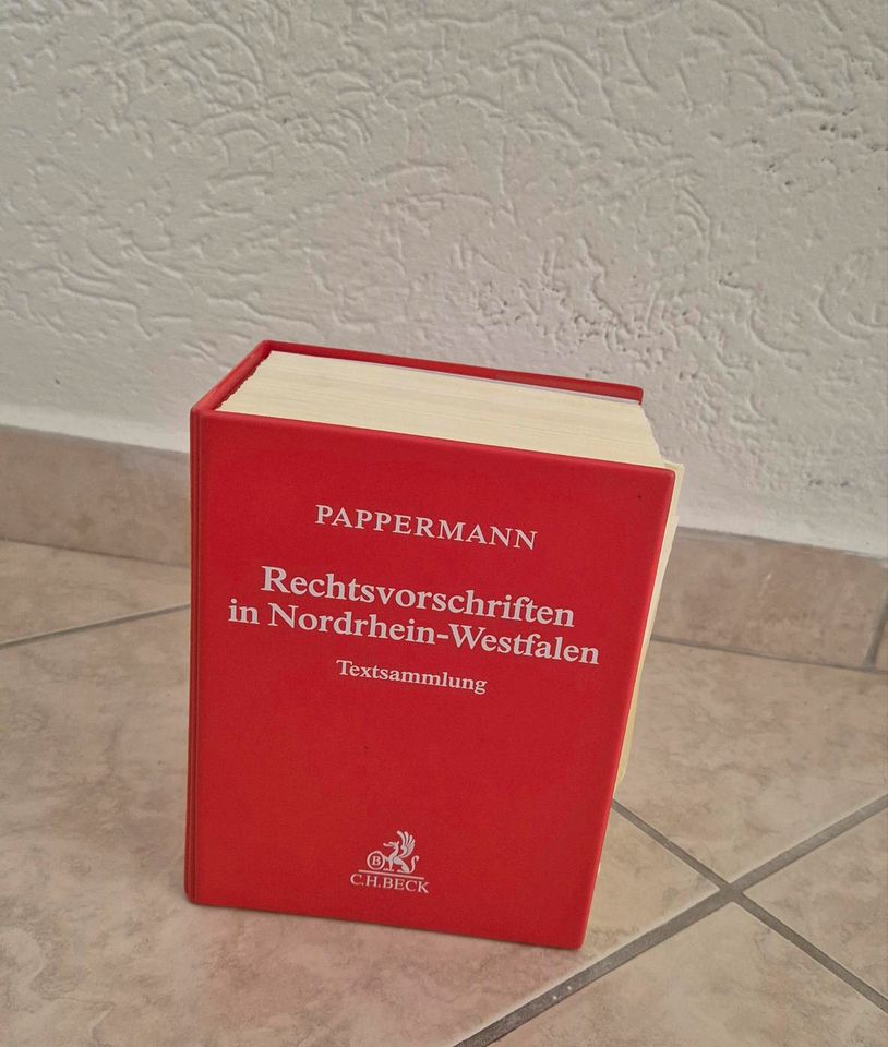 Pappermann Rechtsvorschriften in  NRW in Schwelm