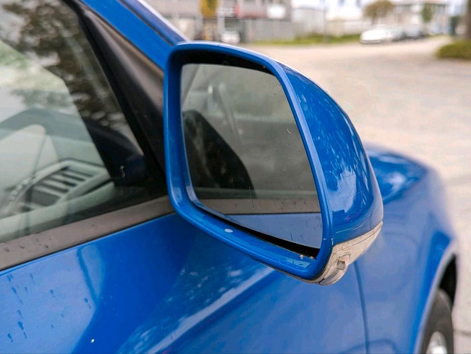 Skoda Octavia 2 1Z - Außenspiegel Rechts Blau 4590