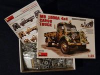 Plastikmodellbausatz LKW MB1500A mit Figuren, 1:35 Miniart 35150 Baden-Württemberg - Bretten Vorschau