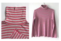 Takko Rollkragen Pullover leicht grau pink gestreift Rolli Gr.XXL Hamburg Barmbek - Hamburg Barmbek-Süd  Vorschau