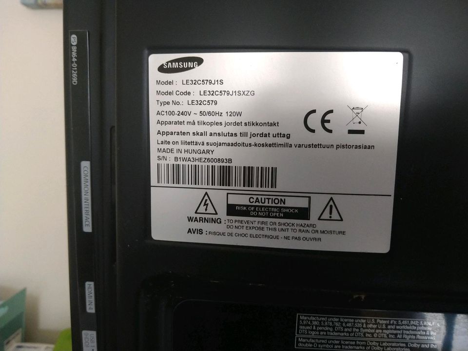 Samsung TV le32c579j1sxzg, 32 Zoll in Sinzig