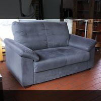 2-Sitzer Sofa mit anthrazitfarbenem Mikrofaser - Bezug | Couch Schleswig-Holstein - Oeversee Vorschau