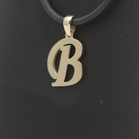 Buchstaben Anhänger B 585 Gold 14 Karat Gelbgold Unisex Innenstadt - Köln Altstadt Vorschau