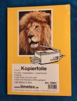 TimeTEX - Kopierfolie A4, 100 Stück - original verp. - Art. 70091 Bayern - Donauwörth Vorschau