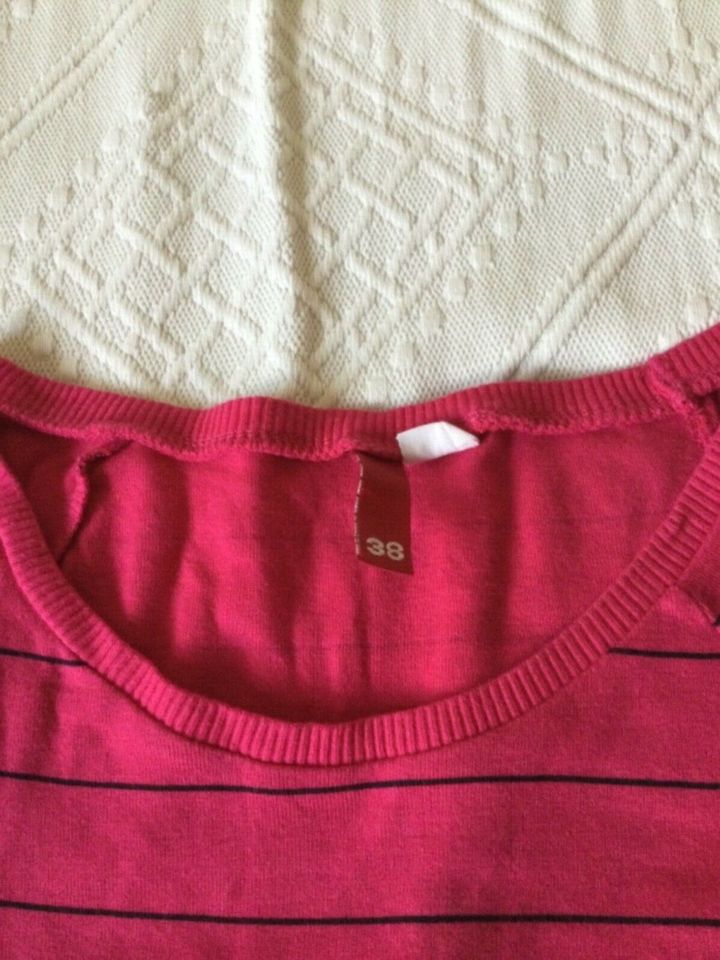 Pullover Gr. 38 Gr. M Pulli Sweatshirt pink tiptop in Oberursel (Taunus)