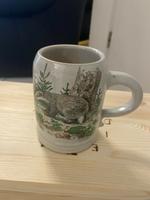 DDR Ostalgie Bierkrug 11 cm weiß Dachs Motiv Berlin - Biesdorf Vorschau