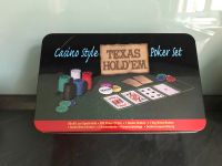 Neuwertiges Casino Style Texas Hold'em Poker Set Niedersachsen - Harsefeld Vorschau
