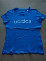 ADIDAS T-Shirt Damen blau weiß Gr. M 38 Shirt Frauen Baden-Württemberg - Herrenberg Vorschau