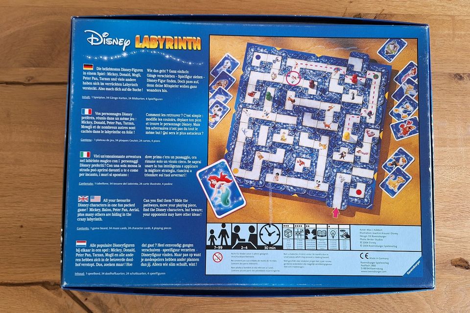 Gesellschaftspiel Disney Labyrinth Ravensburger in Markdorf