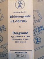 Borgward B 4000 D 6 M 5 Zylinderkopf Dichtsatz LKW Oldtimer 85 PS Rheinland-Pfalz - Selters Vorschau