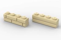 50x LEGO Stein 1 x 4 Mauerwerk Profil Masonry NEU Düsseldorf - Gerresheim Vorschau