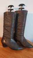 Stiefel, grau, Gr. 38, mit etwas Absatz, weiches Leder, Vintage Eimsbüttel - Hamburg Eimsbüttel (Stadtteil) Vorschau