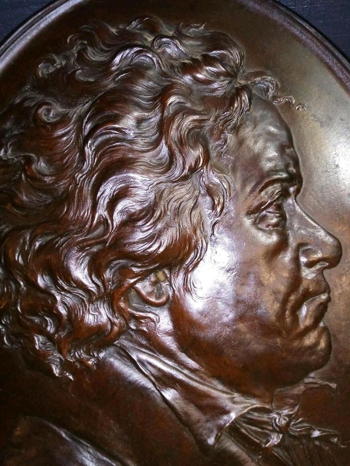 Beethoven Bronze Bild in Essen