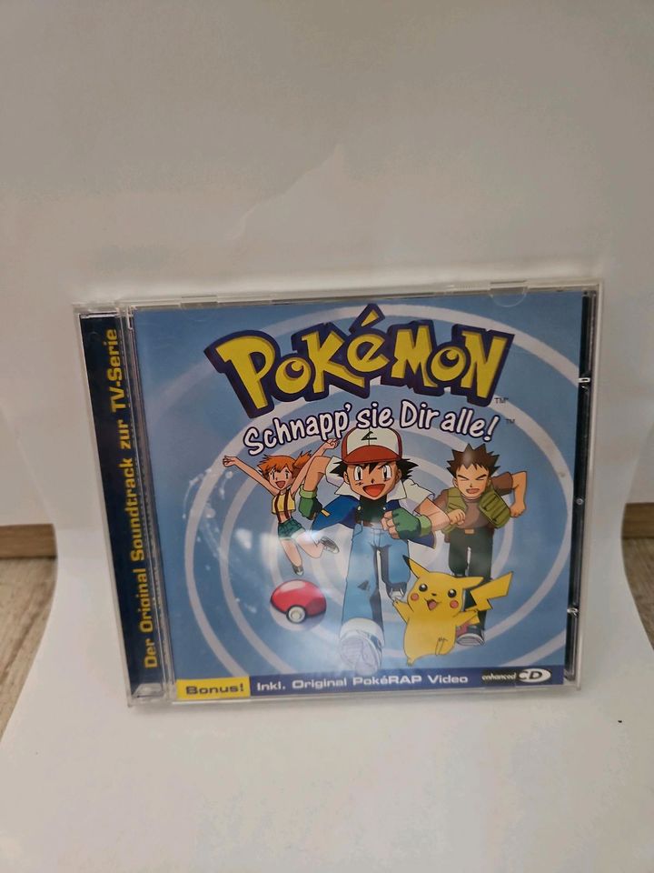 Pokemon CD Original Soundtracks 1999 in Zeitz