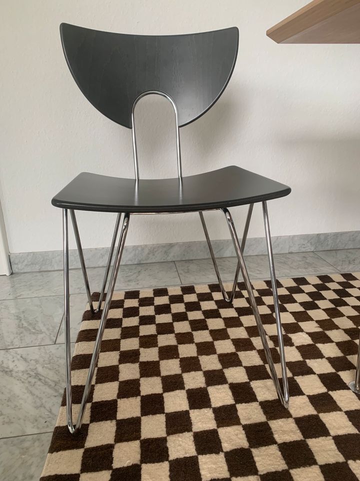 Esstisch mit 6 Vintage Kusch + Co Design (Mikado 1800) Stühlen in Worbis