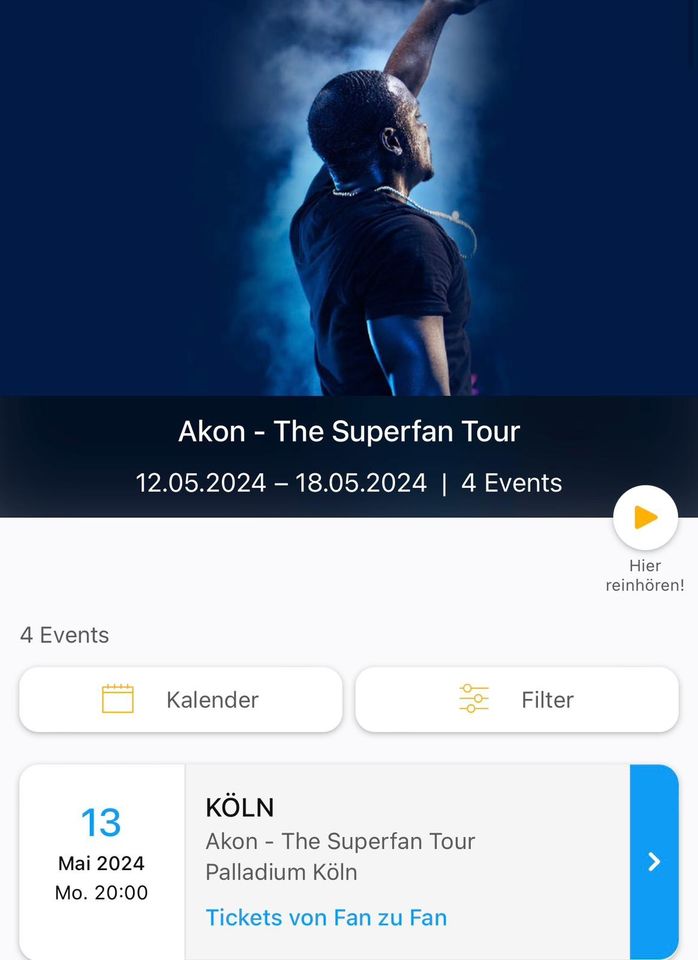Akon Konzert Köln in Kamen