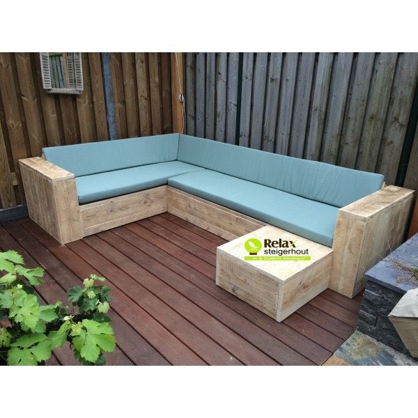 Ecksofa aus Holz, Gartenmöbel, Gartenset, Lounge-Set, Sofa in Oldenburg