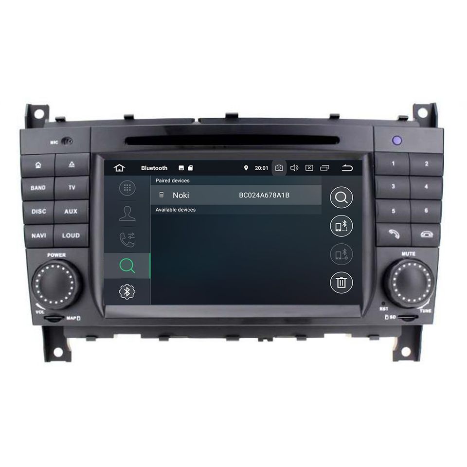 7" Touchscreen Android Autoradio GPS Navi CarPlay für Mercedes Be in Neuss