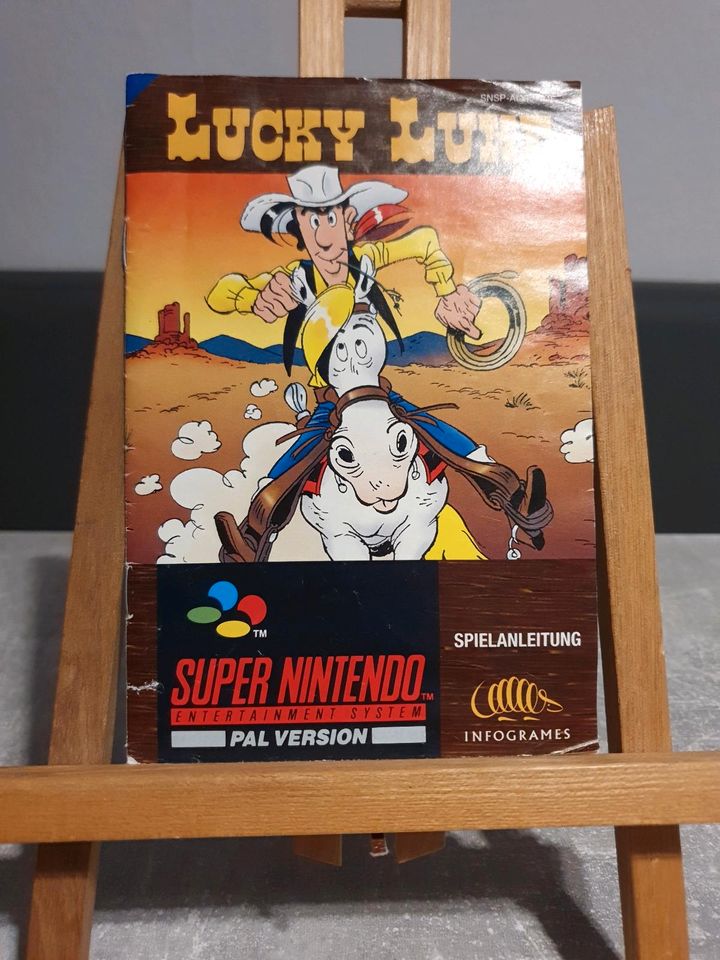 Lucky Luke Super Nintendo SNES OVP PAL CIB Boxed in Köln