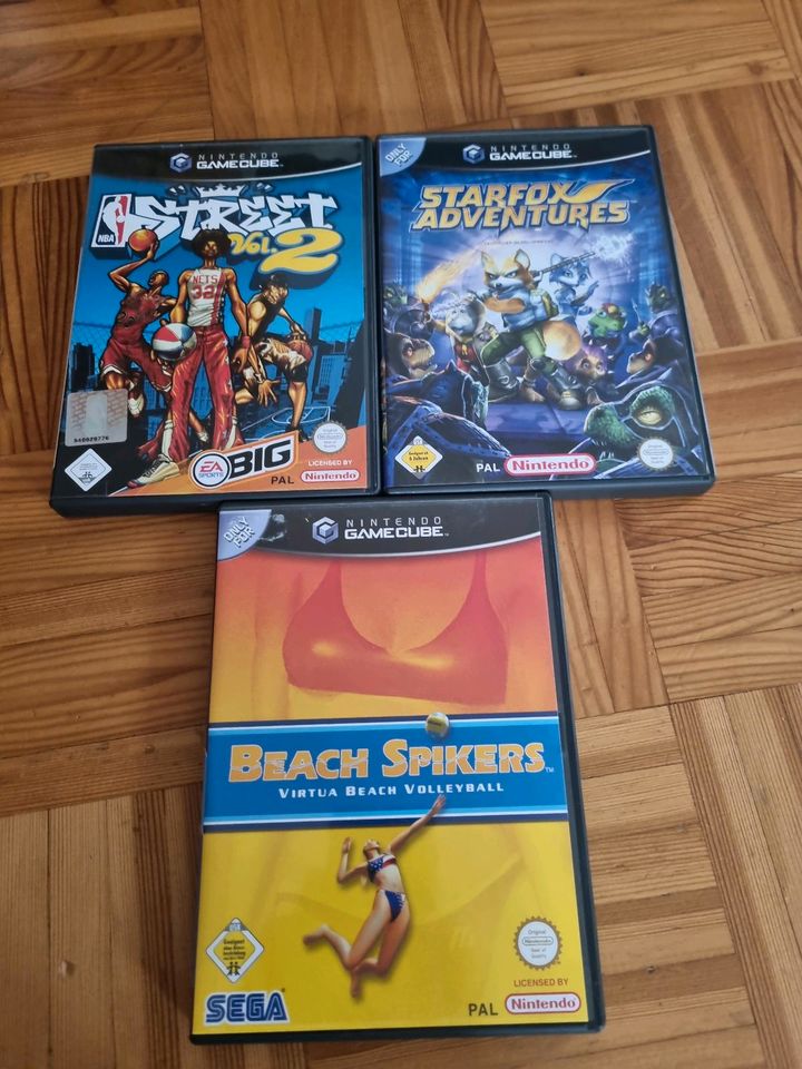 3 Gamecube Spiele in Warngau