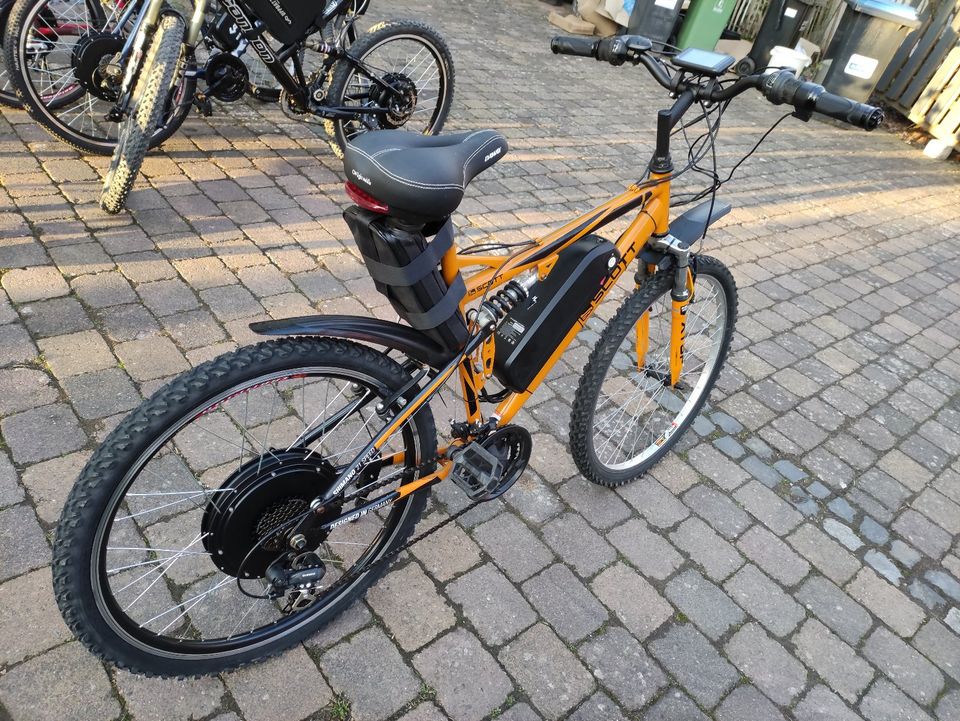 E-Bike Scott Fully 1500/250 Watt 48v13ah Akku KT LCD3 Display in Vahlbruch