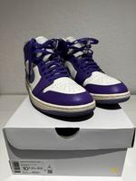 Nike Air Jordan 1 Mid - 42,5 - Lila/weiß Nordrhein-Westfalen - Herdecke Vorschau