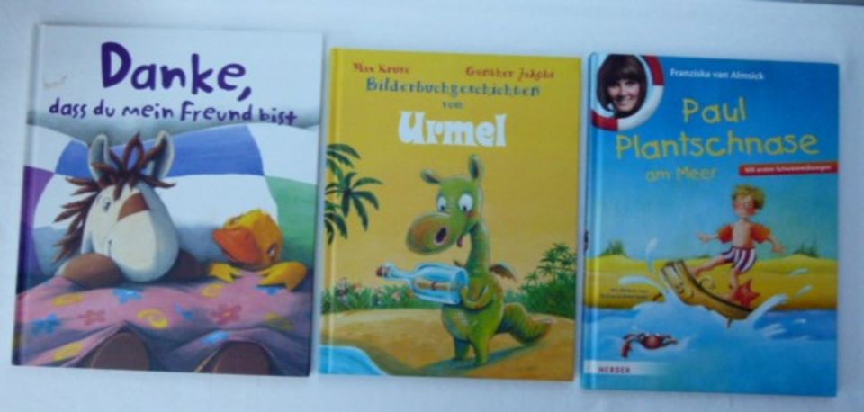 3 Kinderbücher Bildergeschicht Vorlesebuch Urmel Freund Schwimmen in Berlin