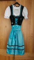 Dirndl mit Dirndlbluse, Größe 36, türkis, schwarz Kr. Altötting - Reischach Vorschau